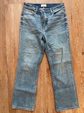 pistola faded blue straight leg jeans